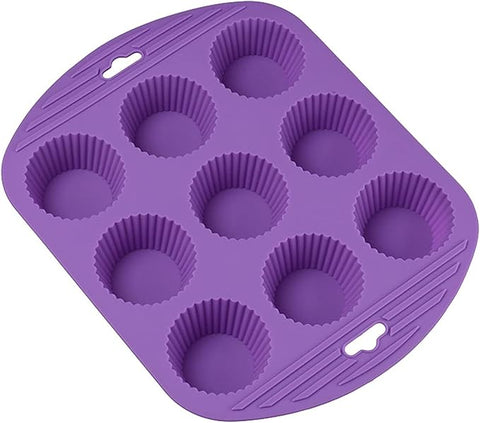 Smello's 9 Cavity Cupcake Kids Special Silicone Mould (KS 113)