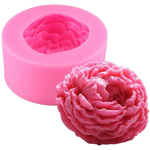 Smello's Peony Candle Silicone Mould (SCM 227)