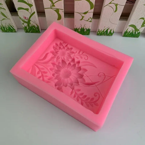 Smello's Single Cavity Carving Silicone Soap Moulds (SC 102)