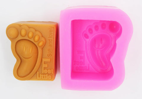 Smello's Baby Feet Silicone Soap Moulds (SC 120)