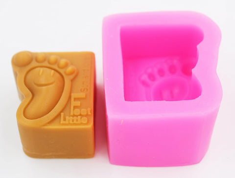 Smello's Baby Feet Silicone Soap Moulds (SC 120)