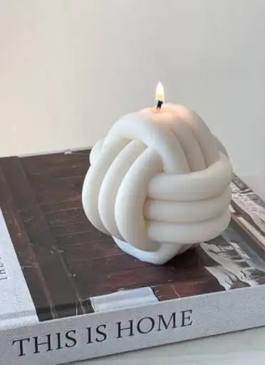 Smello's Knitted Knots Candle Silicone Mould (SCM 120)