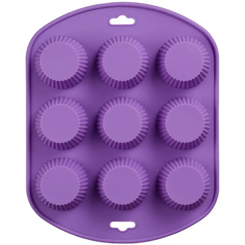 Smello's 9 Cavity Cupcake Kids Special Silicone Mould (KS 113)