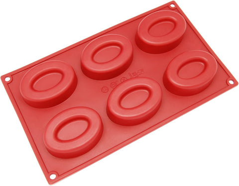 Smello's 6 Cavity Cupcake Silicon Moulds (BS 119)