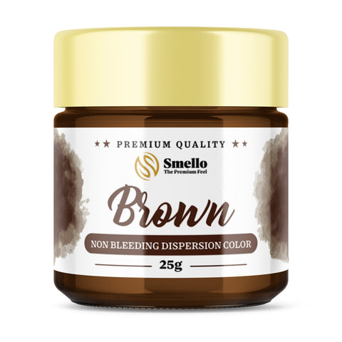 Smello's Brown Non-bleeding Dispersion Color 25 g