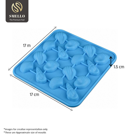 Smello's Shell Chocolate Silicone Moulds (CHM 129)