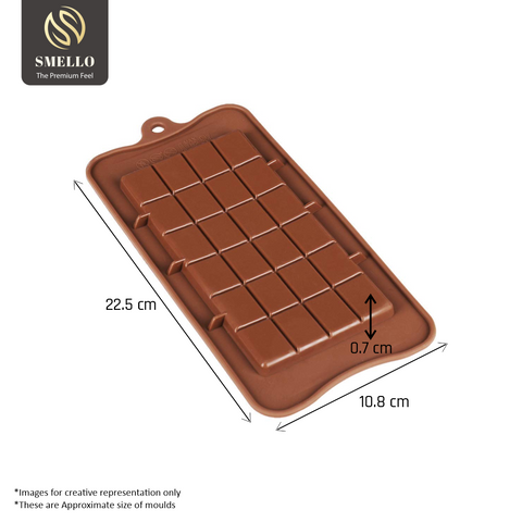 Smello's Chocolate Bar Silicone Moulds (CHM 143)