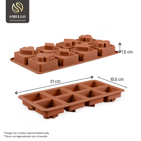 Smello's Playing Cards Chocolate Silicone Moulds (CHM 148)