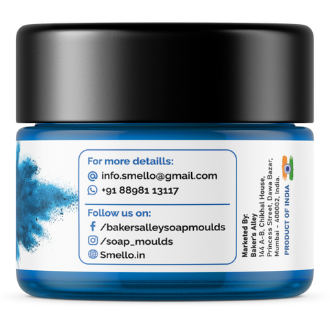 Smello's Admiral Blue Candle Powder Color 25 g