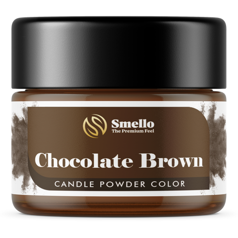 Smello's Chocolate Brown Candle Powder Color 25 g