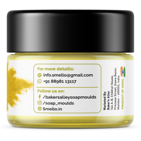 Smello's Dreamy Yellow Candle Powder Color 25 g