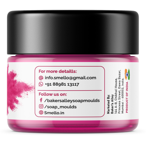 Smello's Lovely Pink Candle Powder Color 25 g