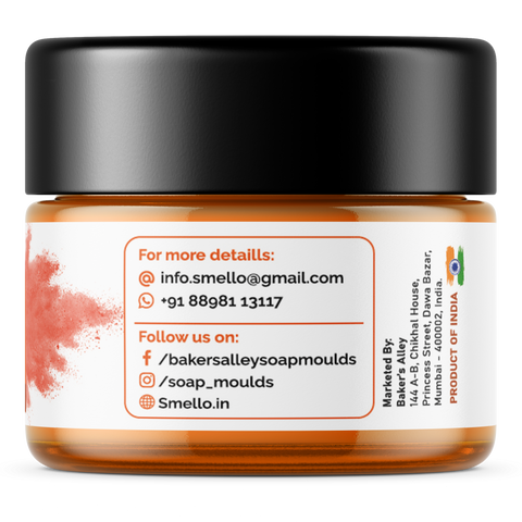 Smello' Pumpkin Orange Candle Powder Color 25 g