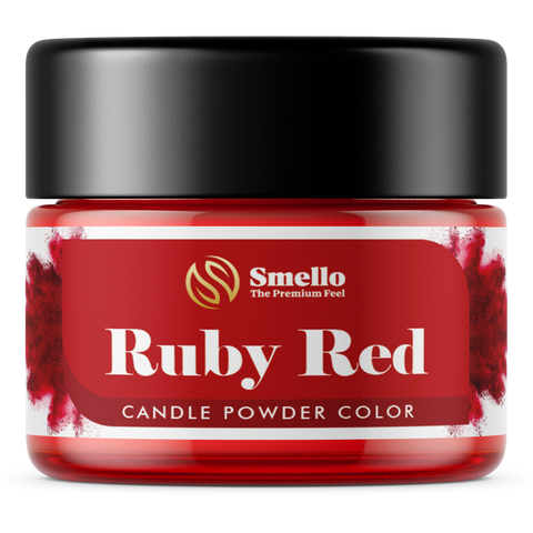 Red Smells Ruby Red Candle Powder Color – Smello