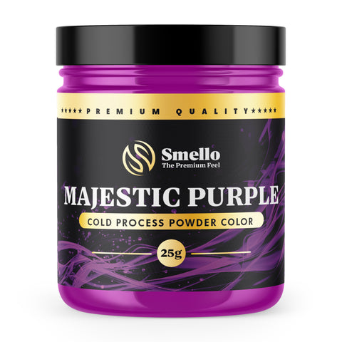 Smello's Majestic Purple Cold Process Powder Colors 25 g