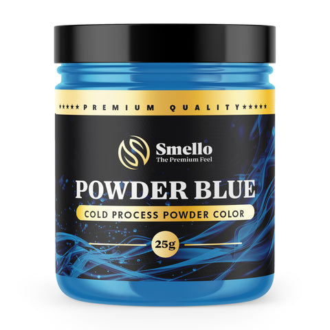 Smello's Powder Blue  Cold Process Powder Colors 25 g