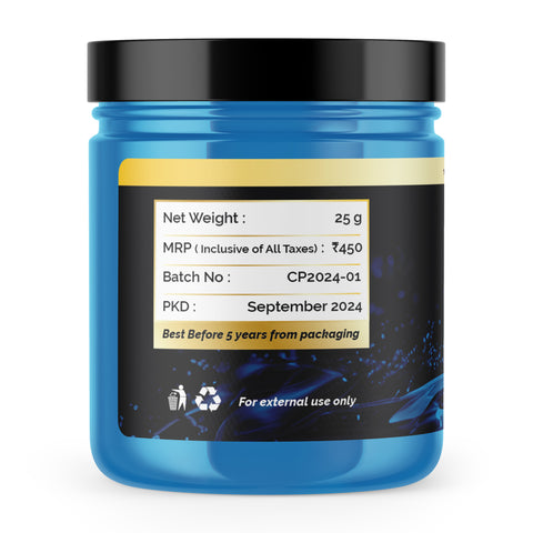 Smello's Powder Blue  Cold Process Powder Colors 25 g