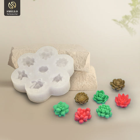 succulent mold silicone Smello's 3D Succulent Silicone Mould (FB 154)