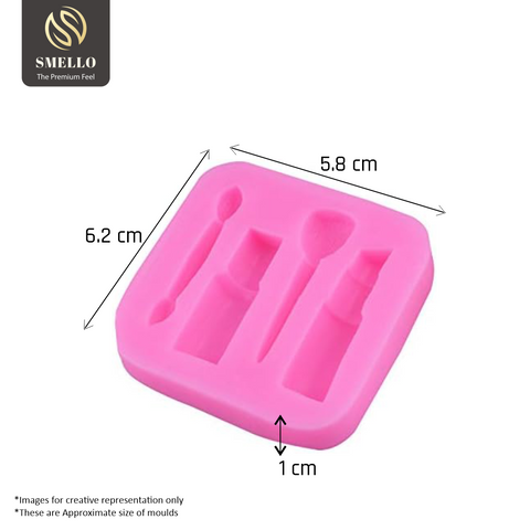 Smello's 3D Makeup Silicone Fondant Mould (FB 146)