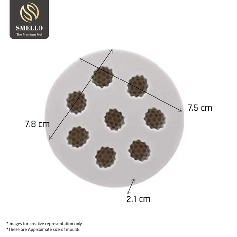 Smello's Raspberry Silicone Fondant Mould (FB 147)