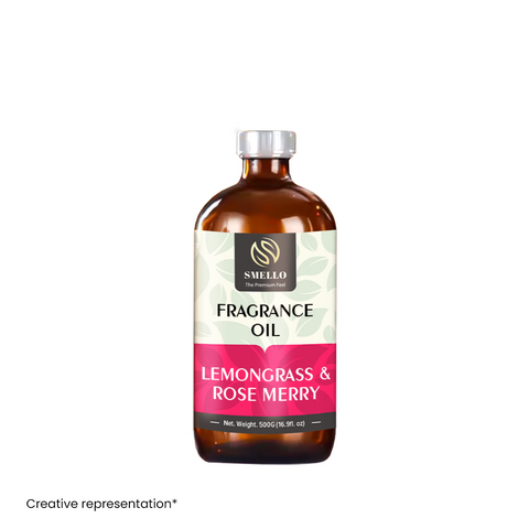 Smello's Lemongrass & Rose Merry Fragrance Oil