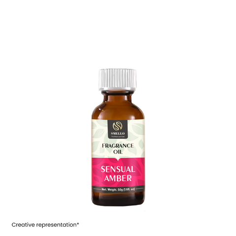 Smello's Sensual Amber Candle Fragrance Oil