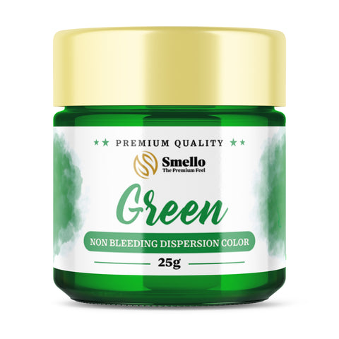 Smello's Green Non-bleeding Dispersion Color 25 g