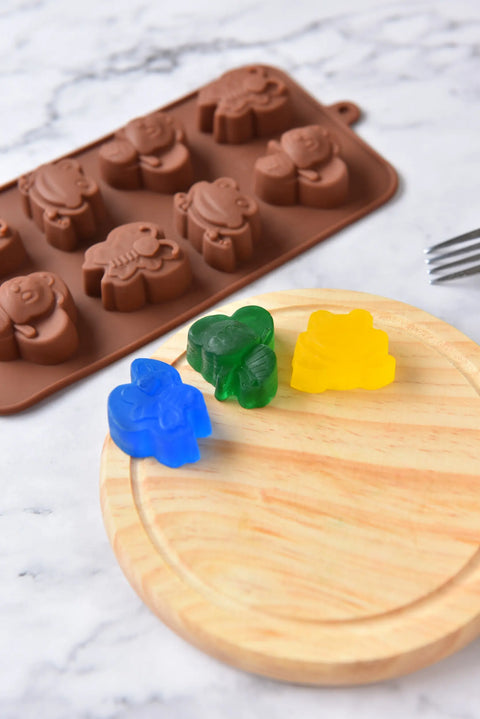 Smello's Cute Animal Chocolate Silicone Moulds (CHM 107)