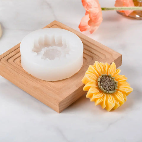 Smello's Golden Flower Silicone Fondant Mould  (FB 148)