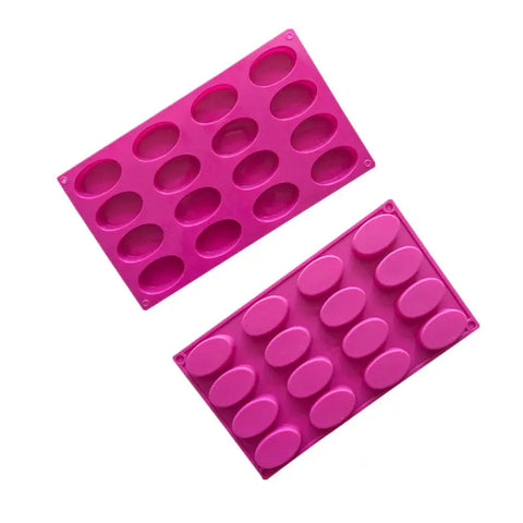 Smello's 16 Cavity Small Oval Sample Size Mould (SS 103)