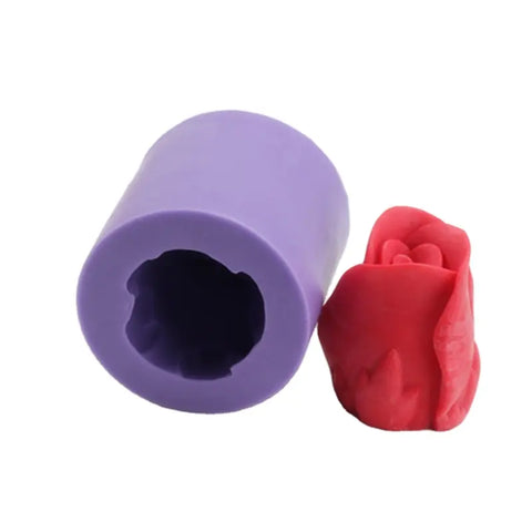 Smello's Deep Rose Bud Silicone Soap Moulds (SC 117)