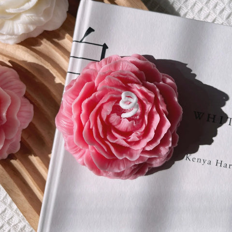 Smello's Peony Flower Shape Candle Silicone Mould (SCM 157)