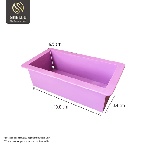 Smello's Small Plain Rectangle Silicone Loaf Mould (LM 105)