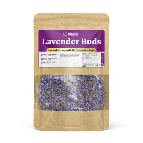 Smello's Lavender Buds Dried Flower Petals 50 g (BO 102)