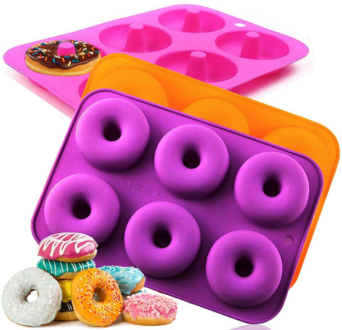 Smello's 6 Cavity Donut Kids Special Silicone Mould (KS 110)