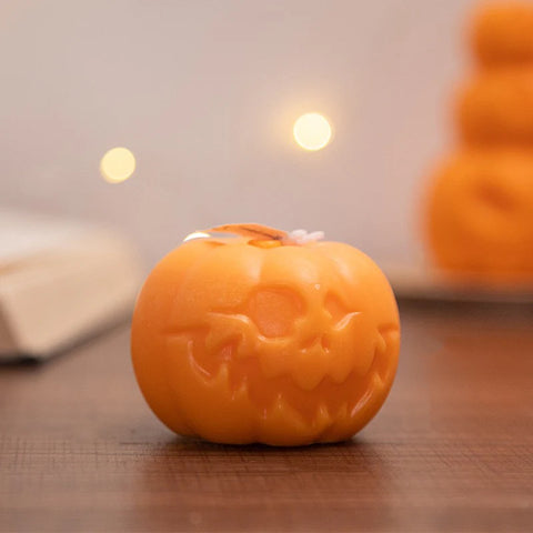 Smello's 3D Pumpkin Candle Silicone Mould (SCM 203)