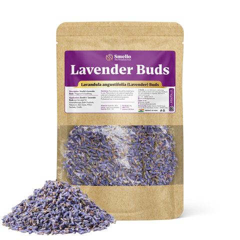 Smello's Lavender Buds Dried Flower Petals 50 g (BO 102)