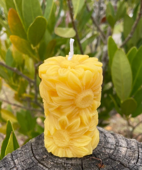 Smello's Daisy Flower Pillar Candle Silicone Mould (SCM 133)