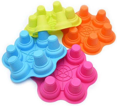 Smello's 6 Cavity Ice Cream Cone Kids Special Silicone Mould (KS 116)