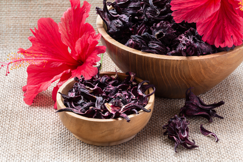 Smello's Hibiscus Whole Dried Flower Petals 50 g (BO 105)