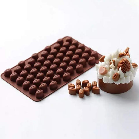 Smello's Coffee Bean Chocolate Silicone Moulds (CHM 124)