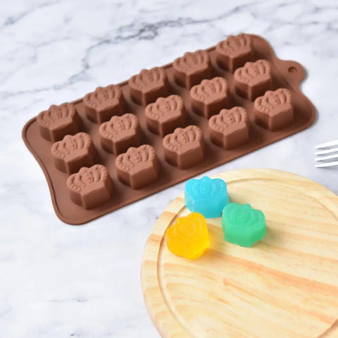 Smello's Crown Shape Chocolate Silicone Moulds (CHM 105)