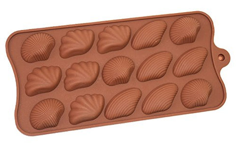 Smello's 15 Sea Cavity Shells Chocolate Silicone Moulds (CHM 123)