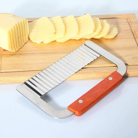 Smello's Stainless Steel Crinkle Cutter (CU 105)