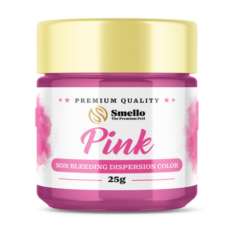 Smello's Pink Non-bleeding Dispersion Color 25 g