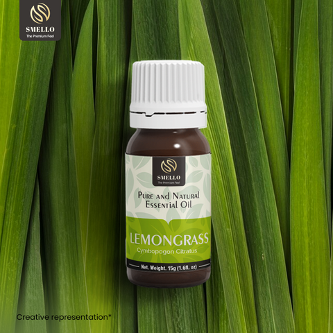 Smello's Lemongrass Pure & Natural Essential Oil