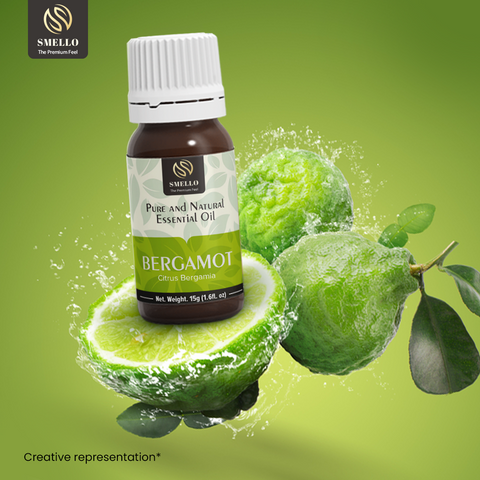 Smello's Bergamot Pure & Natural Essential Oil