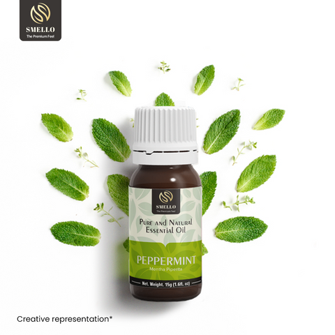 Smello's Peppermint Pure & Natural Essential Oil