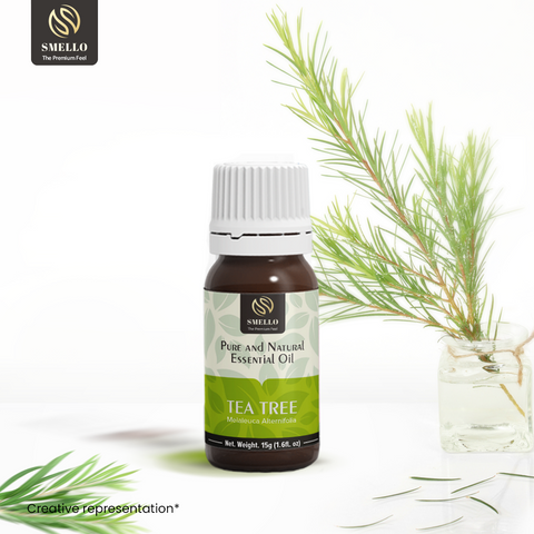 Smello's Tea Tree Pure & Natural Essential Oil