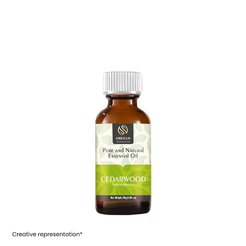 Smello's Cedarwood Pure & Natural Essential Oil